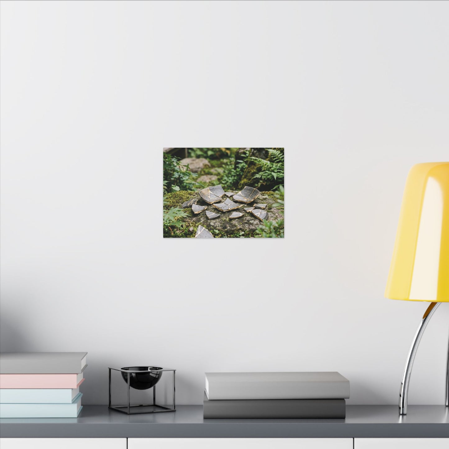 Summer Broken Pottery Gold Repair Canvas Art | Resilient Decor