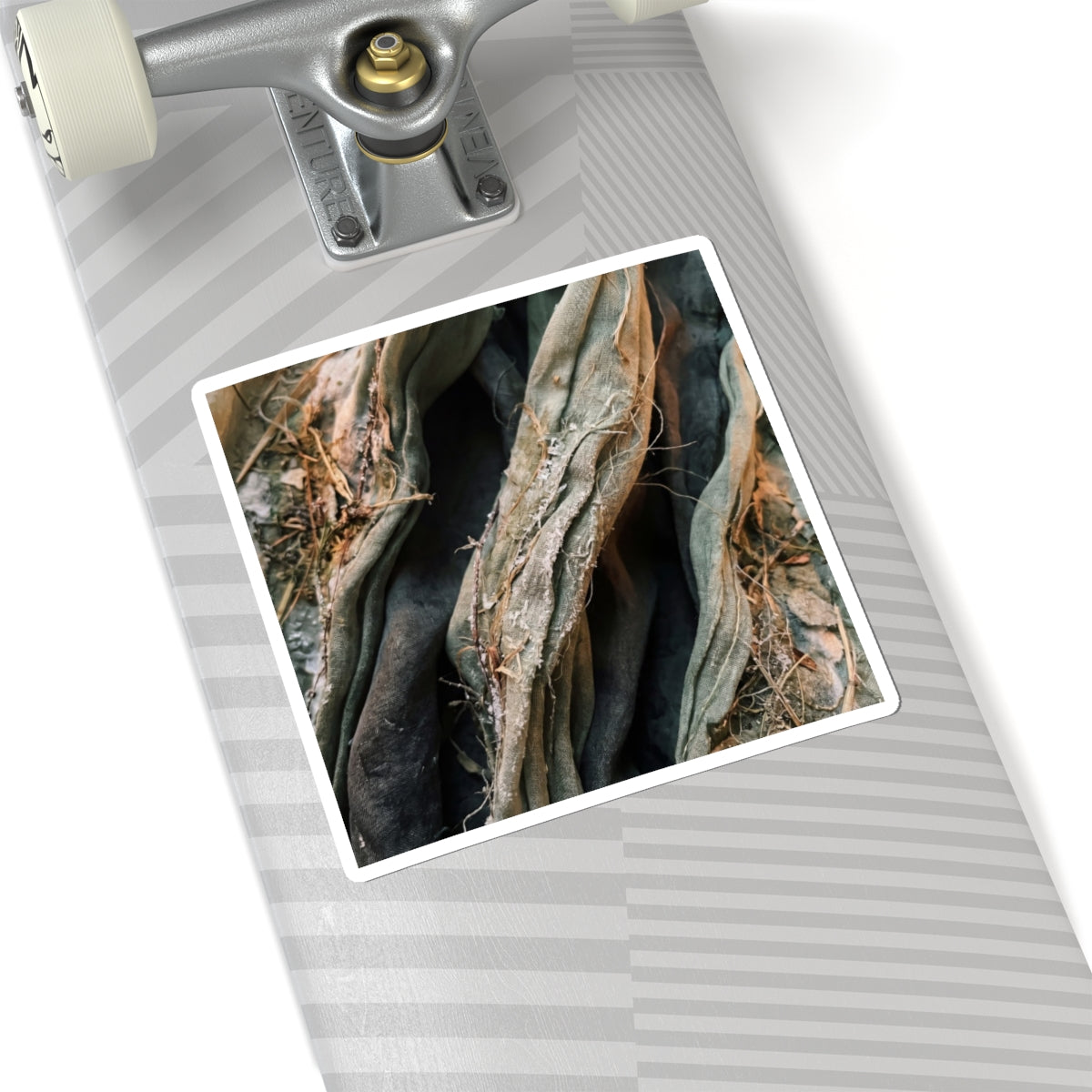 Winter Silk Drape Texture Sticker | Cozy Decor