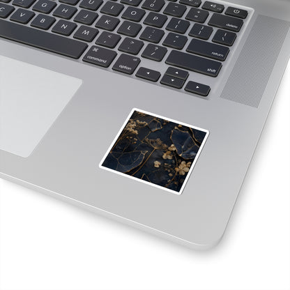 Ma Dried Flowers Sticker - Kintsugi Broken Beauty
