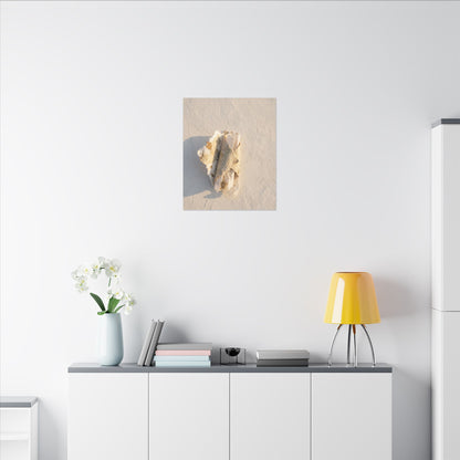 Paper Fold Canvas Art | Winter Japandi Texture Art