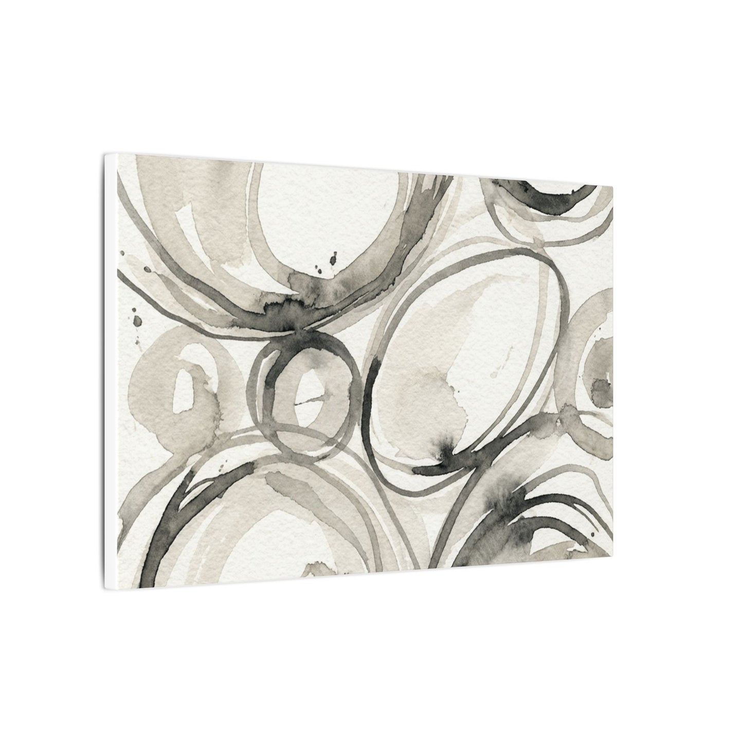 Handcrafted Feel Japandi Watercolor Canvas Art