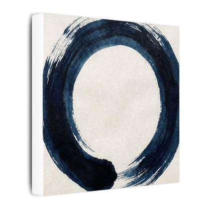 Balanced Meditation Zen Enso Canvas Art