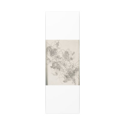 Summer Shadow Play Minimal Line Canvas Art | Earthy Decor