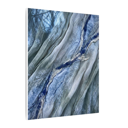 Moonlight Silk Drape Canvas Art - Japandi Mono No Aware