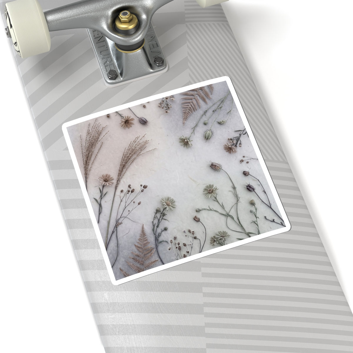 Dawn Dried Flowers Sticker - Japandi Ma