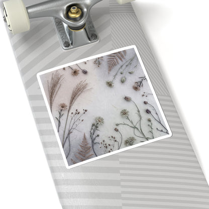 Dawn Dried Flowers Sticker - Japandi Ma