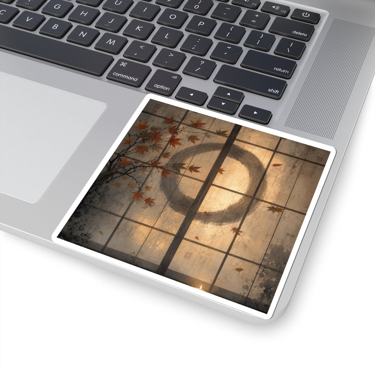 Shoji Screen Sticker | Autumn Japandi Texture Art
