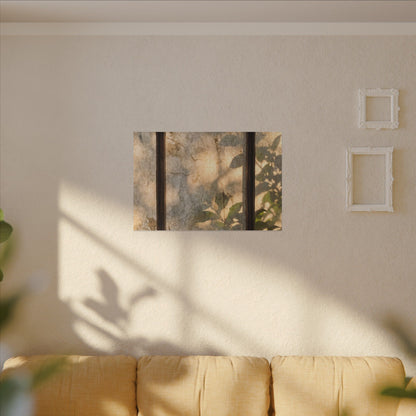 Golden Hour Shoji Screen Canvas Art - Japandi Mono No Aware