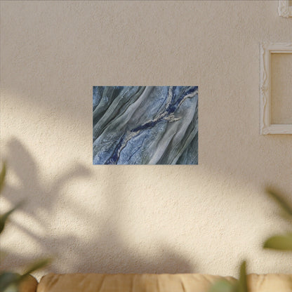 Moonlight Silk Drape Canvas Art - Japandi Mono No Aware