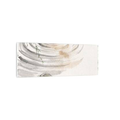 Water Ripple Sumi E Canvas Art | Tranquil Zen Art
