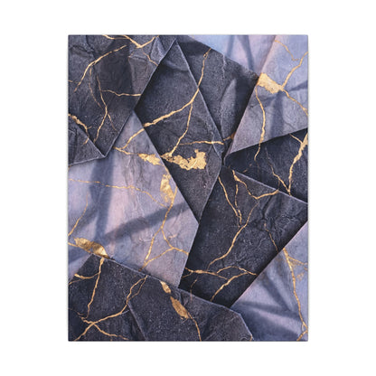 Seijaku Paper Fold Canvas Art - Kintsugi Gold Vein