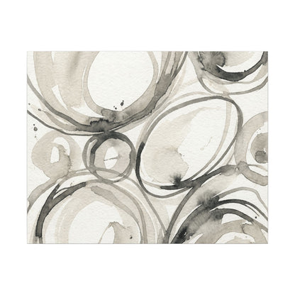 Handcrafted Feel Japandi Watercolor Canvas Art