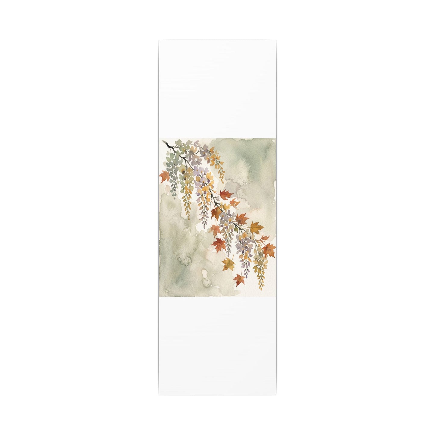 Ma Wisteria Canvas Art - Japandi Watercolor