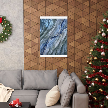 Warm Silk Drape Wall Art Print - Texture Japandi