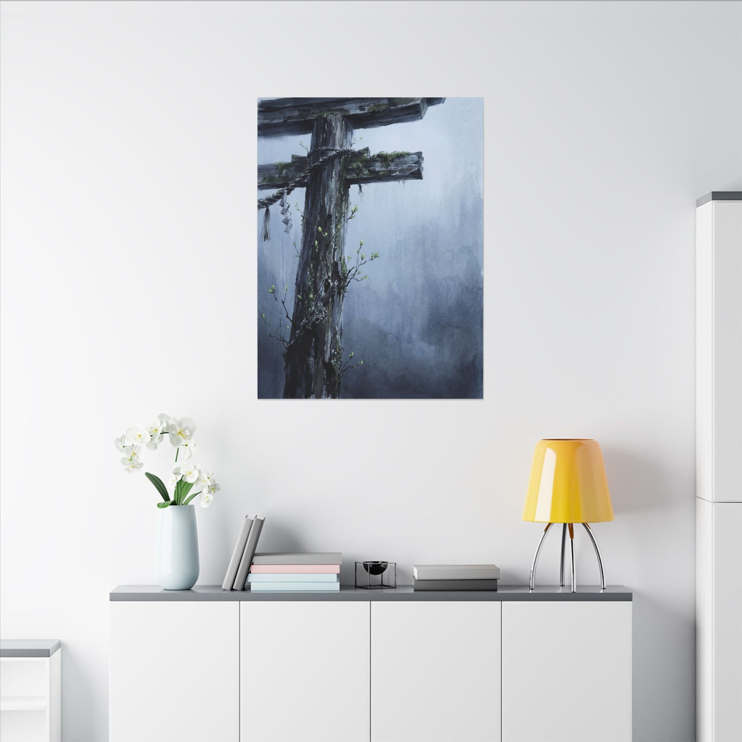 Spring Broken Pottery Broken Beauty Canvas Art | Artful Decor
