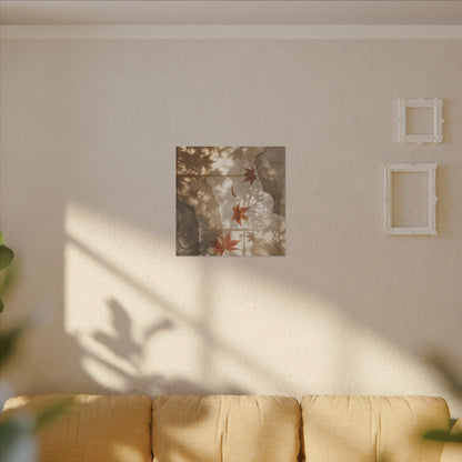 Datsuzoku Shoji Screen Canvas Art - Japandi Japanese Pattern