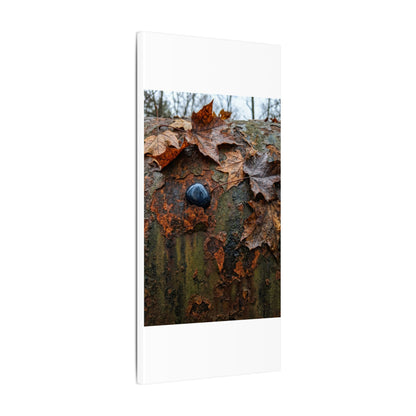 Datsuzoku Rust Patina Canvas Art - Dark Japandi Moody Minimal