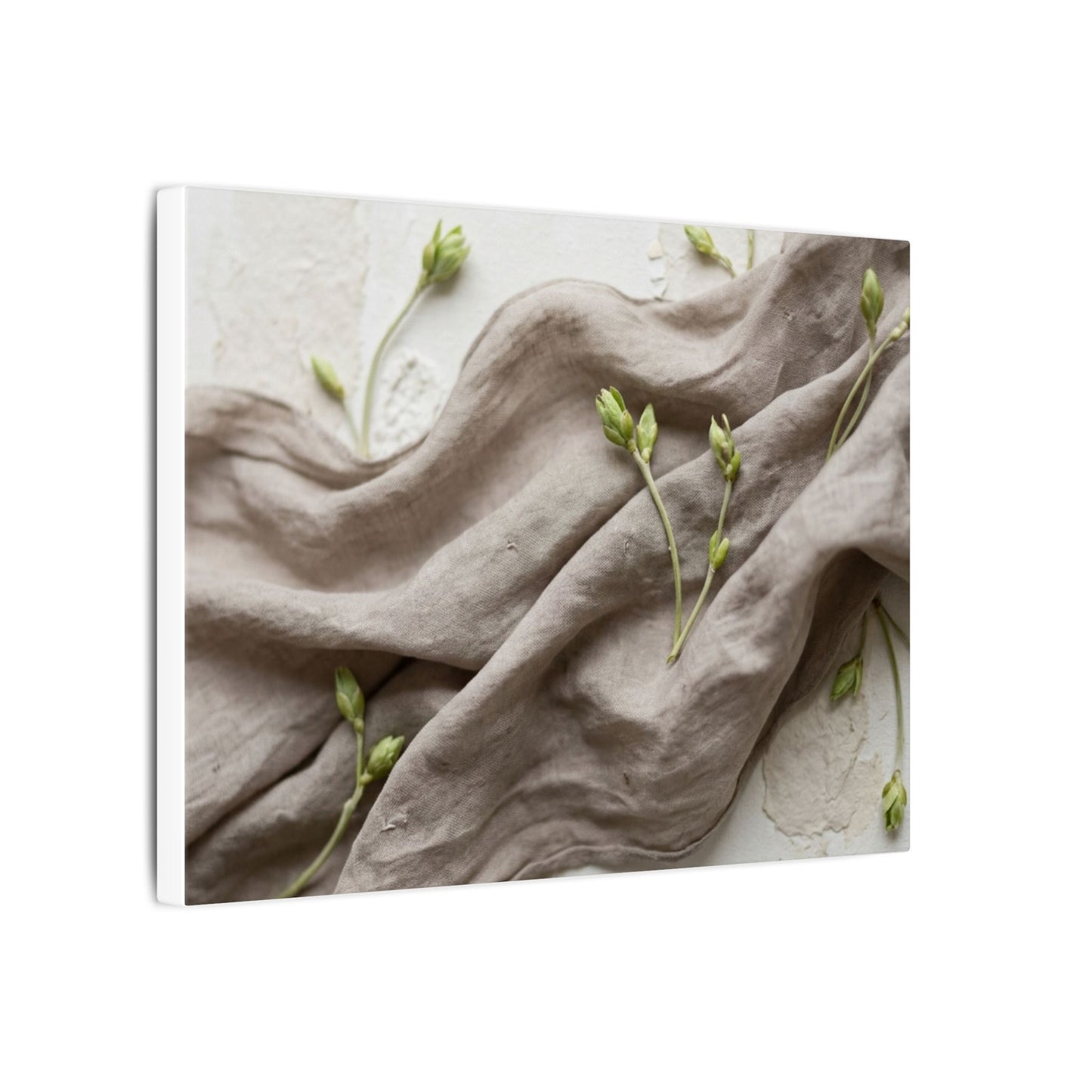 Overcast Silk Drape Canvas Art - Japandi Ma