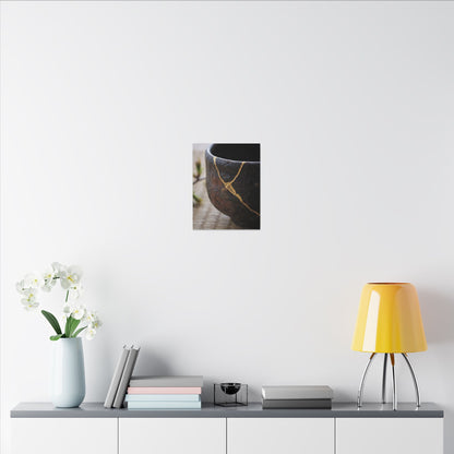 Dawn Tea Ceremony Canvas Art - Kintsugi Mono No Aware