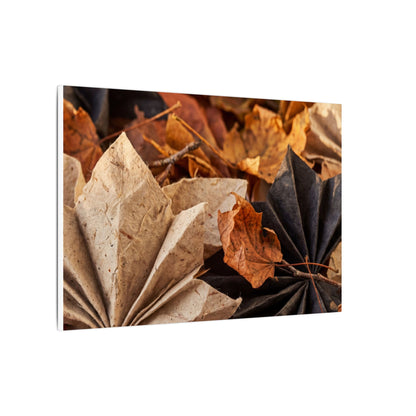 Paper Fold Texture Canvas Art | Elegant Japandi Art