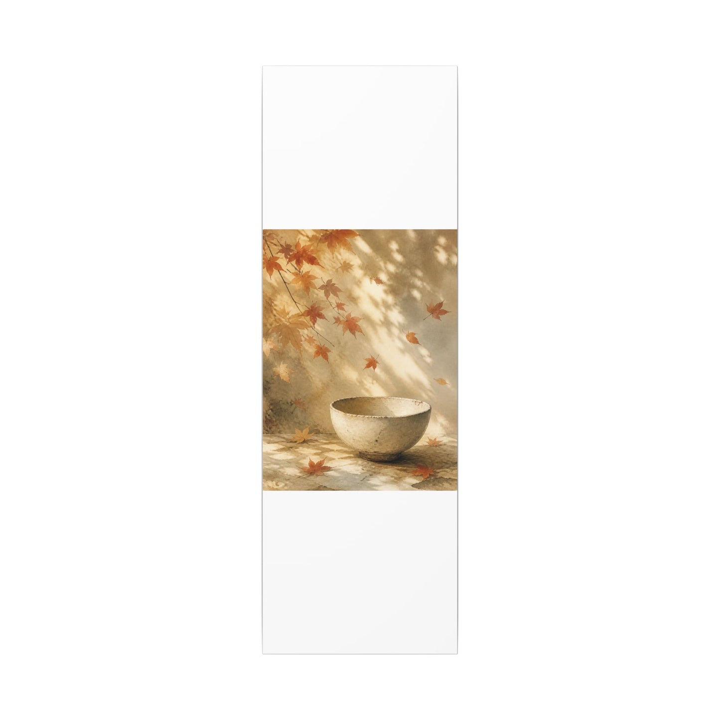 Japandi Ceramic Bowl in Dappled | Watercolor Canvas Art
