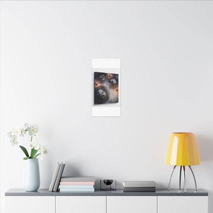 Candlelight Rock Garden Canvas Art - Japandi Ma