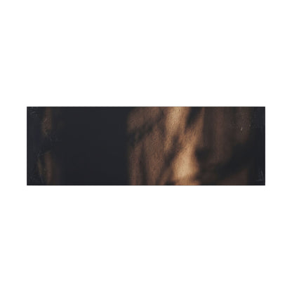 Winter Shadow Play Moody Minimal Canvas Art | Luxurious Decor