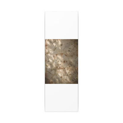 Japandi Rust Patina in Dappled | Japanese Pattern Canvas Art