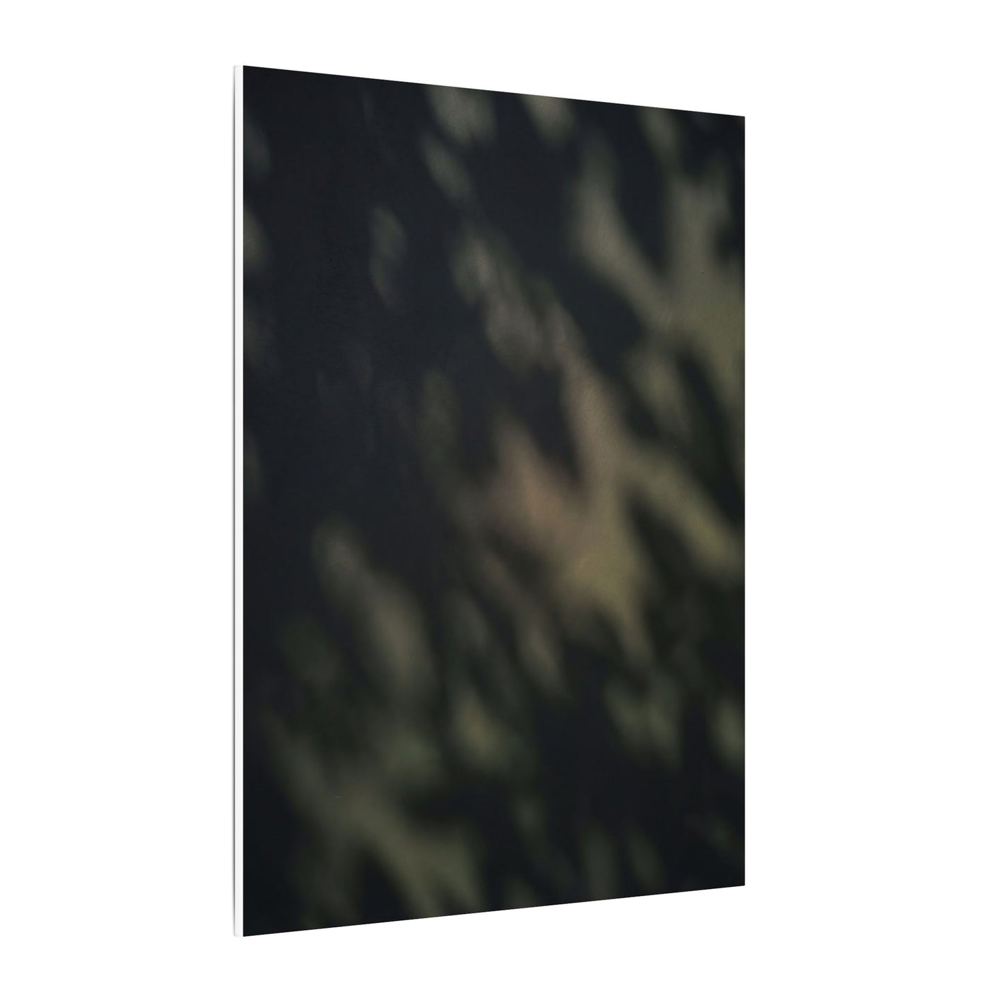 Dappled Shadow Play Canvas Art - Dark Japandi Ma