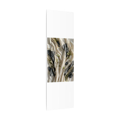 Spring Silk Drape Texture Canvas Art | Warm Decor