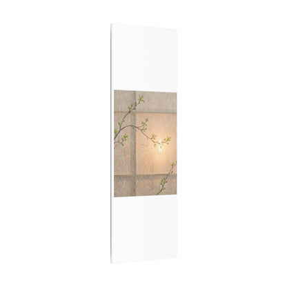 Shoji Screen Canvas Art | Spring Japandi Minimal Line Art
