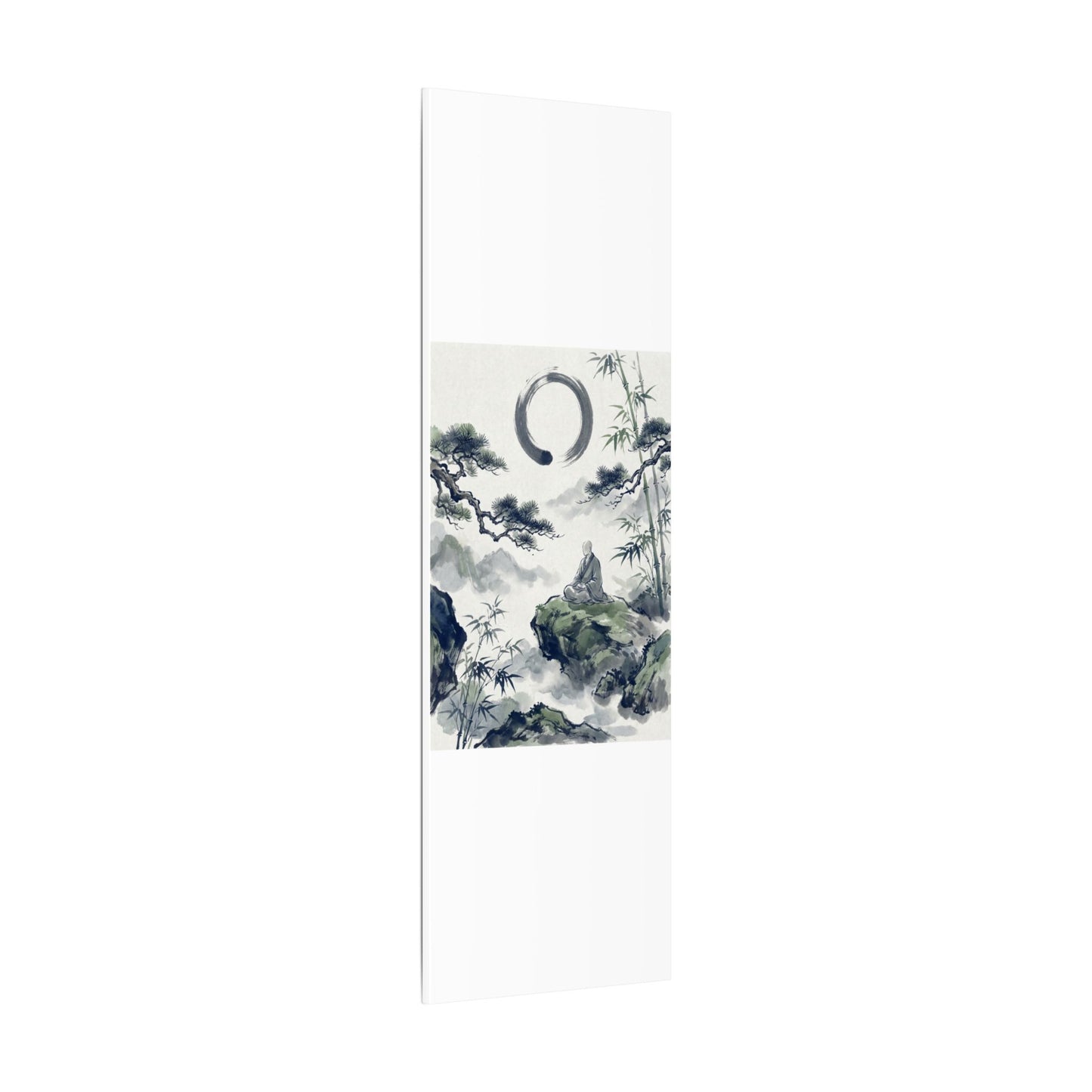 Zen Sumi-e Canvas Art