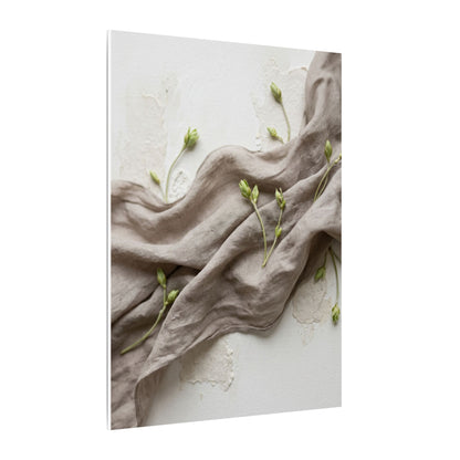 Overcast Silk Drape Canvas Art - Japandi Ma