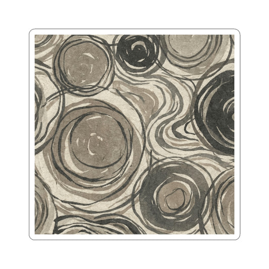 Wabi-sabi Pattern Japandi Japanese Pattern Sticker | Wabi-sabi Pattern Japanese Pattern Art Print