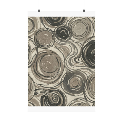 Wabi-sabi Pattern Japandi Japanese Pattern Wall Art Print | Wabi-sabi Pattern Japanese Pattern Art Print