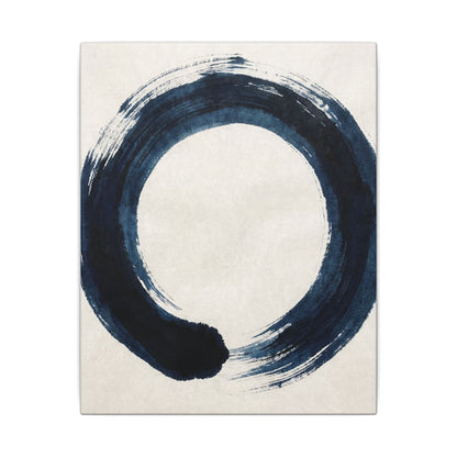 Balanced Meditation Zen Enso Canvas Art