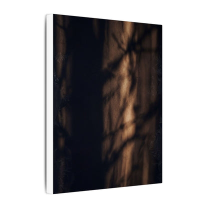Winter Shadow Play Moody Minimal Canvas Art | Luxurious Decor