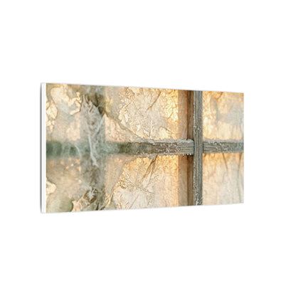 Winter Shoji Screen Watercolor Canvas Art | Elegant Decor