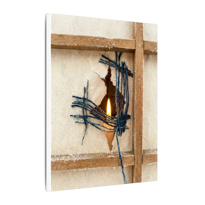 Winter Shoji Screen Broken Beauty Canvas Art | Resilient Decor