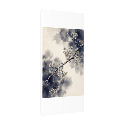 Ma Cherry Blossom Canvas Art - Kintsugi Gold Vein
