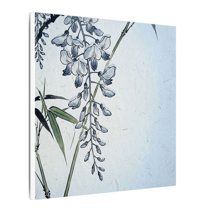 Zen Wisteria in Moonlight | Ukiyo E Inspired Canvas Art