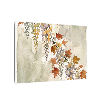 Ma Wisteria Canvas Art - Japandi Watercolor