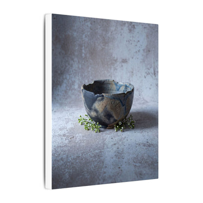 Ceramic Bowl Spring Canvas Art | Japandi Warm Design