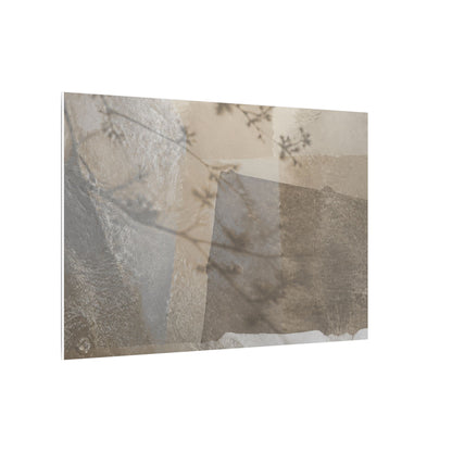 Neutral Shadow Play Canvas Art - Texture Japandi