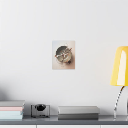 Dawn Ceramic Bowl Canvas Art - Japandi Fukinsei