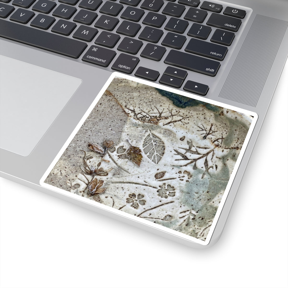 Ceramic Bowl Winter Sticker | Japandi Cozy Design Art Print