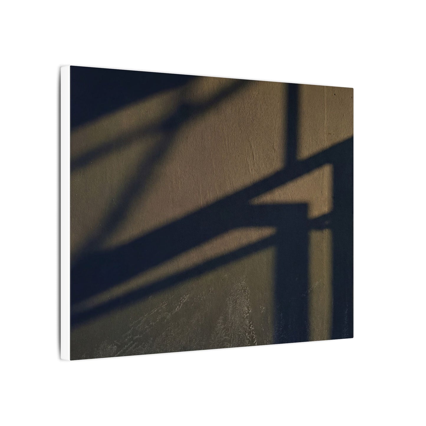 Sophisticated Shadow Play Canvas Art - Moody Minimal Dark Japandi