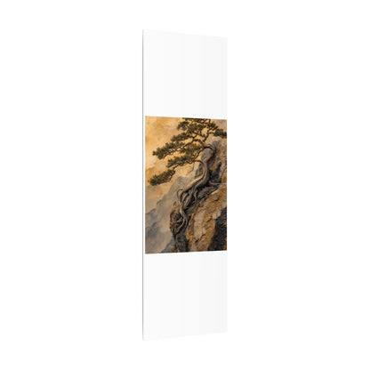 Summer Pine Tree Texture Canvas Art | Cozy Decor