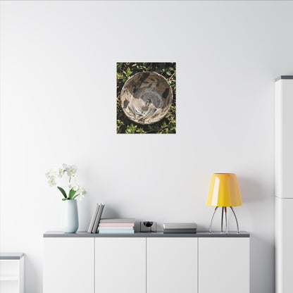 Elegant Ceramic Bowl Canvas Art - Japanese Pattern Japandi