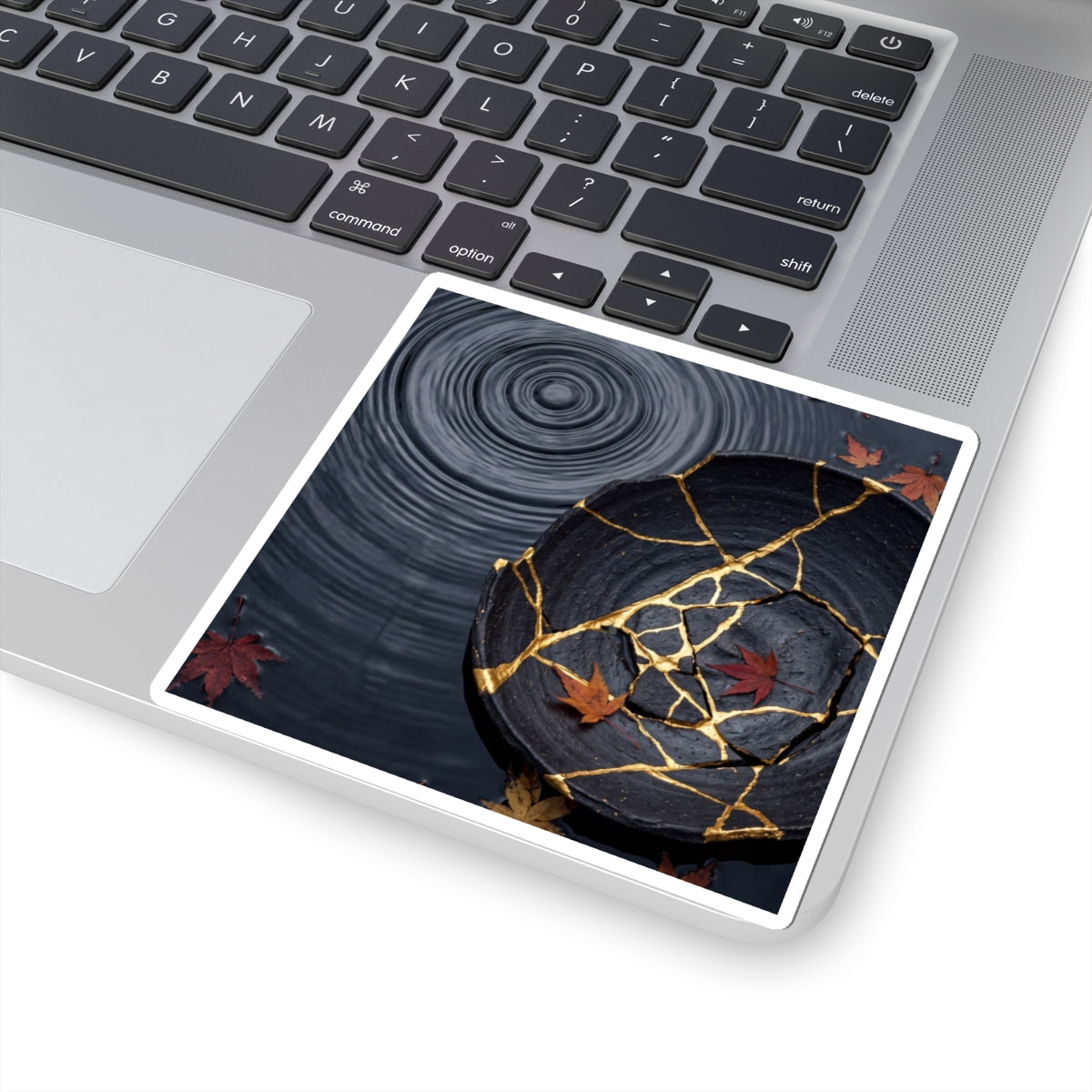 Overcast Water Ripple Sticker - Kintsugi Fukinsei